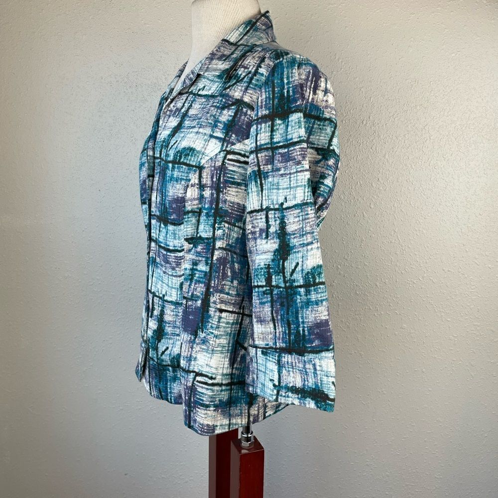 Christopher & Banks Snap Down Top Size M EUC - Picture 4 of 8